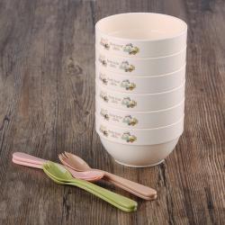 得力熊大號(hào)圓形疊疊餐