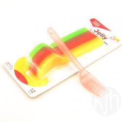 多彩喱叉，12支/板