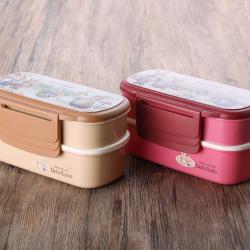 德比兔長(cháng)方形雙層午餐