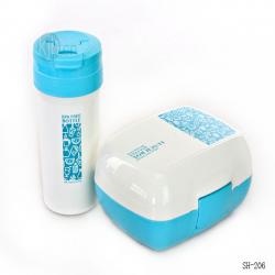 樂(lè )派方形分隔餐盒+隨