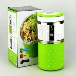 樂(lè )彩飯盒(雙層)930ml