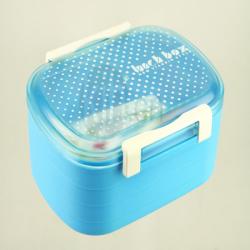 雅軒樂(lè )彩單層飯盒1200