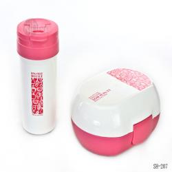 樂(lè )派橢圓分隔餐盒+隨