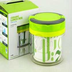 樂(lè )瓷雙提手飯盒(1120m