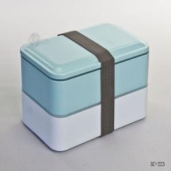 長(cháng)方形雙層便當盒
