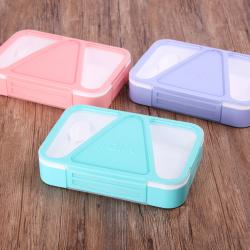 長(cháng)方形分格密封餐盒