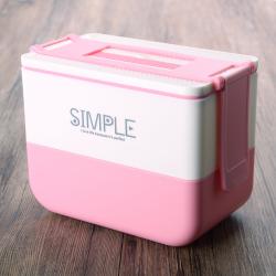 琴韻長(cháng)方形小號雙層便