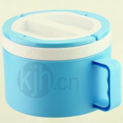 單層樂(lè )意帶手柄保溫飯