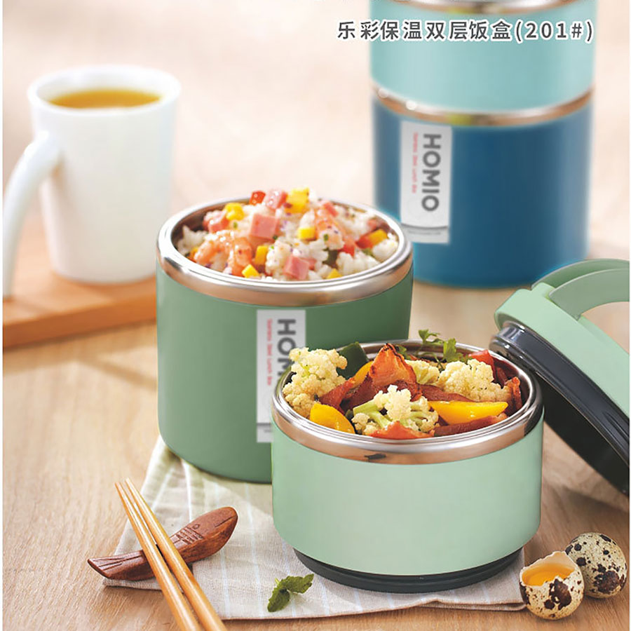 樂(lè )彩飯盒單層/雙層/三