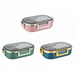 長(cháng)方形不銹鋼保溫飯盒