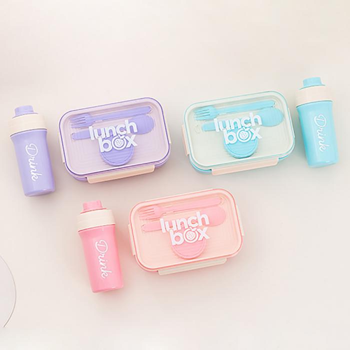 長(cháng)方形沙拉飯盒水壺套